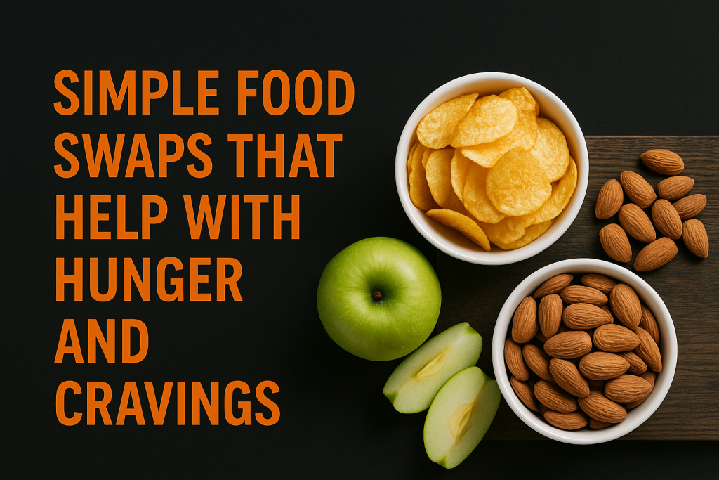simple food swaps that help with hunger and cravings